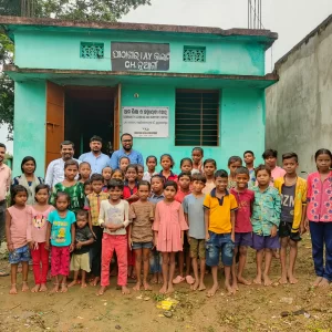 In the Garden of Learning : A Visit to a Community Learning Center in IAY Colony, Purusottampur